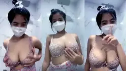 DMX Aulmii Yogurt Live Mandi Basah2an Video by indo