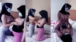 Duo Jilbab Lesbi Saling Remas Toket Video by PornGo Duo Jilbab Lesbi Saling Remas Toket Video by PornGo