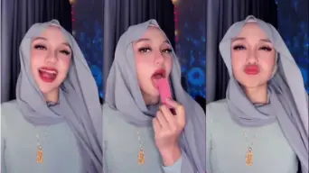 Tiktoker Hijab Godain Penggemar Viral Video by xNxx