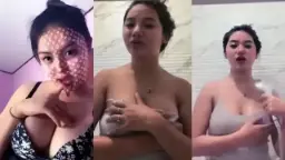 Selebgram Widianti Buka Bukaan Live IG