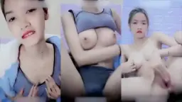 Panya 4_BG Toket Gede Baju Biru Muda Video by KingBokep