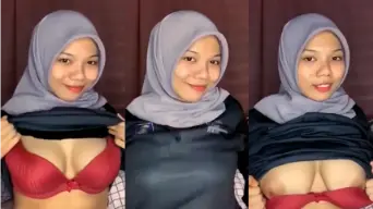 Rista Hijaber Binal Toket Mulus HOT! Video by BebasIndo
