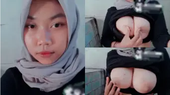Winnieeww Hijab Toket Brutal VCS Video by BokepHUB