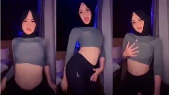 @Paahcantekk Tiktoker Hijab Semok Ebot Viral Video by NoBokep