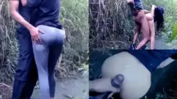 Ajak Pacar Ngentot di Semak2 Video by KingBokep